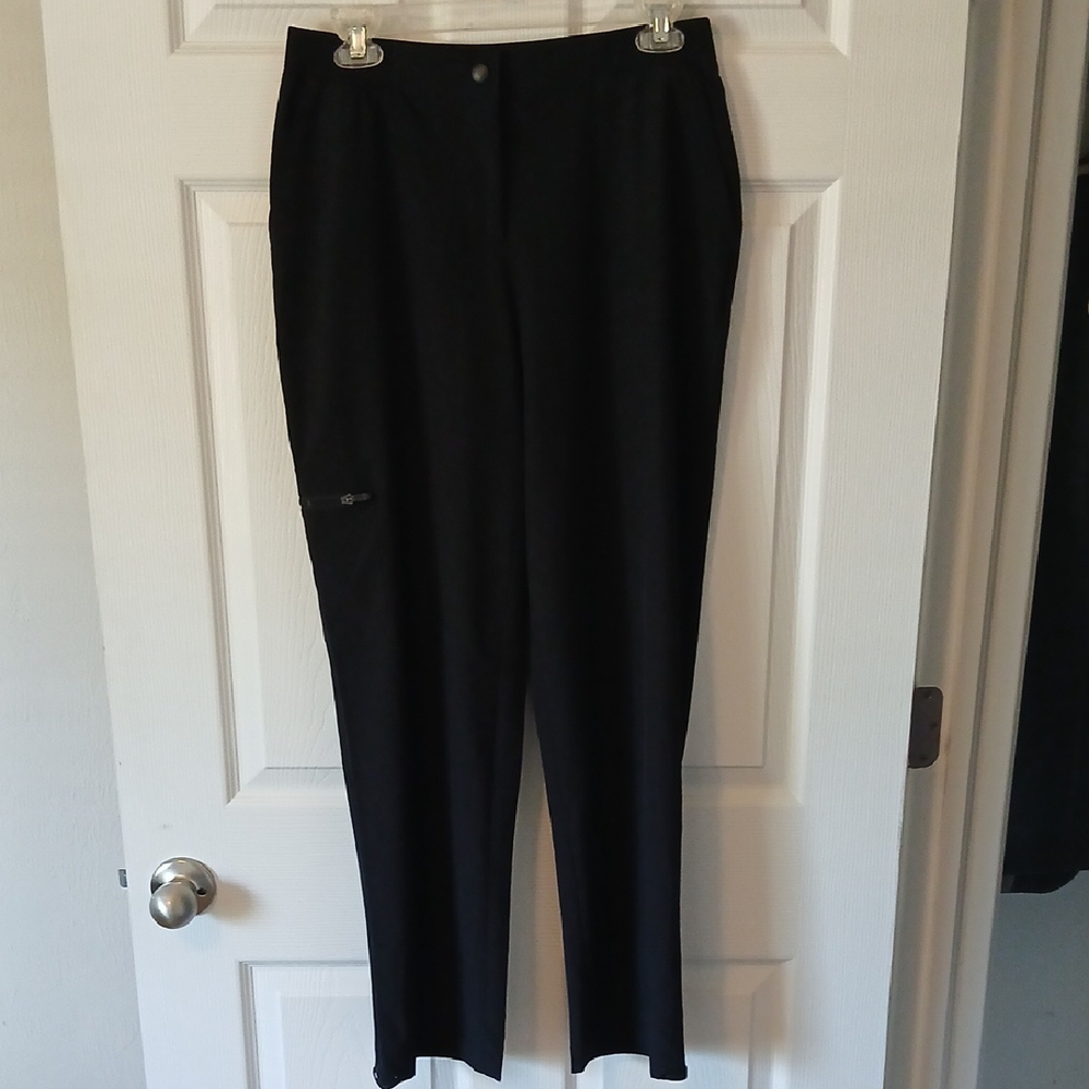 Zenergy By Chico's Black Athleisure Pants SIZE 0- RG
